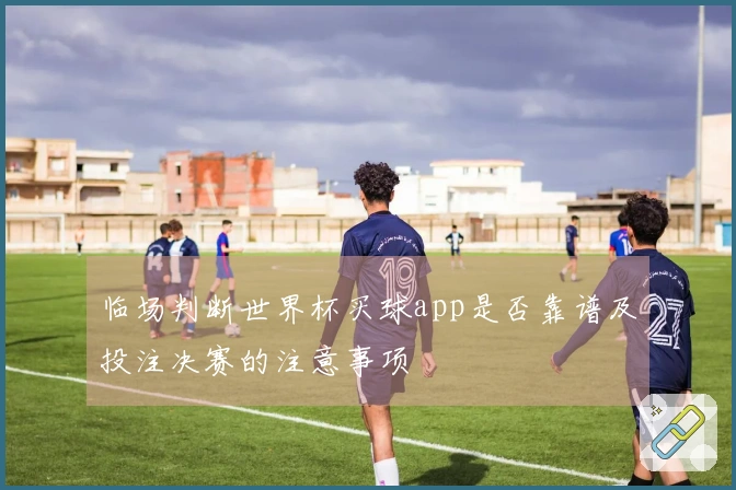 临场判断世界杯买球app是否靠谱及投注决赛的注意事项