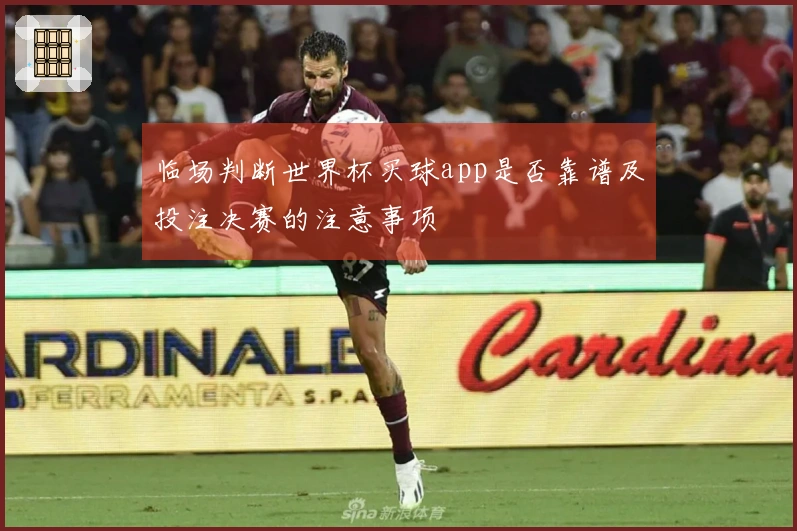 临场判断世界杯买球app是否靠谱及投注决赛的注意事项